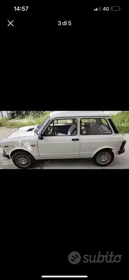 Usata Autobianchi A112 42 CV (30 kW) 1981 Bianco Utilitaria