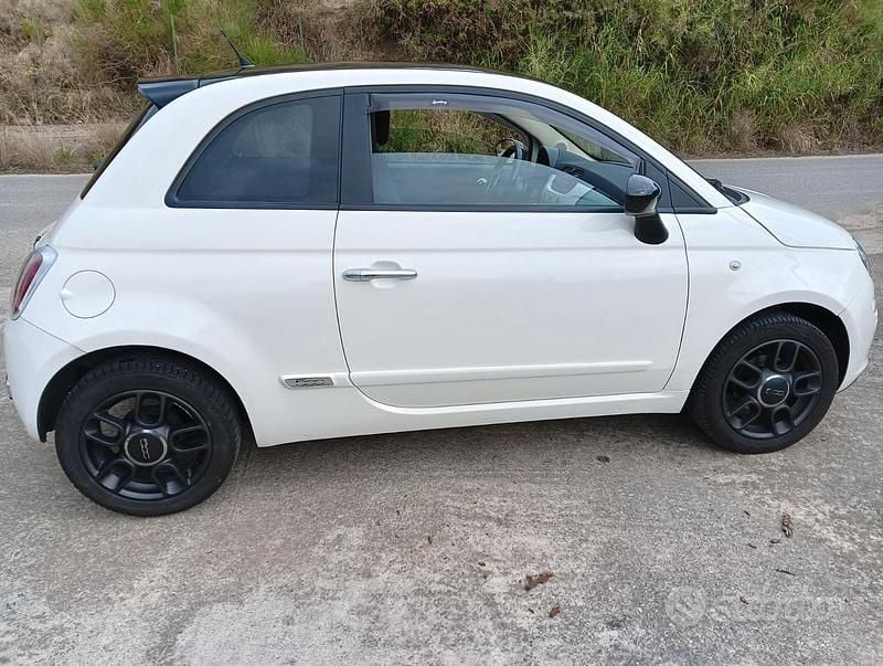 Usata Fiat 500 Sport 75 CV (55 kW) 2008 Bianco