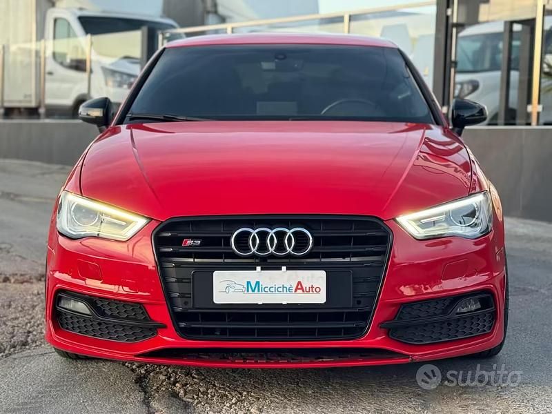 Usata Audi A3 S-Line 184 CV (135 kW) 2016 Rosso Berlina