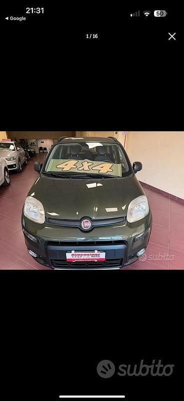Usata Fiat Panda 4x4 2019 Verde Utilitaria