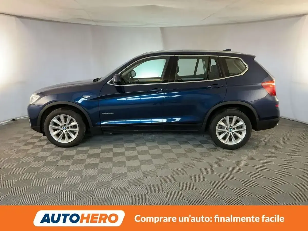 Usata BMW X3 Advantage 190 CV (139 kW) 2016 Blu/azzurro SUV