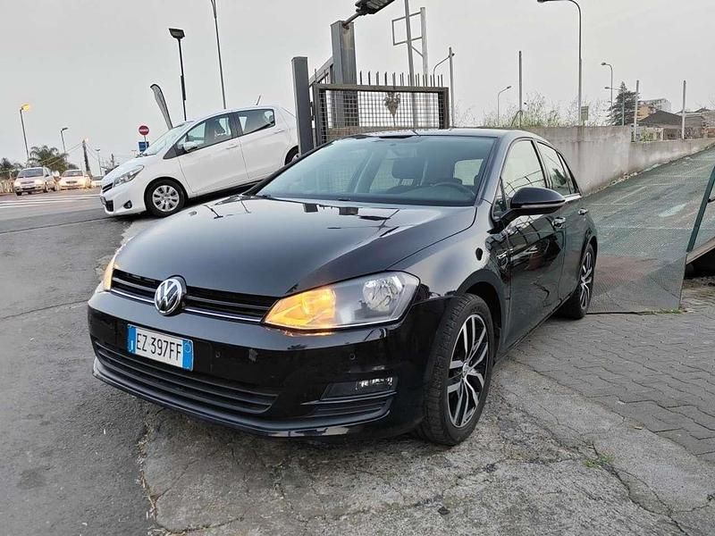 Usata VW Golf VII Trendline 90 CV (66 kW) 2015 Nero Berlina
