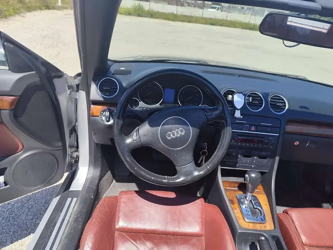 Usata Audi A4 Cabriolet 163 CV (119 kW) 2004 Grigio Cabrio