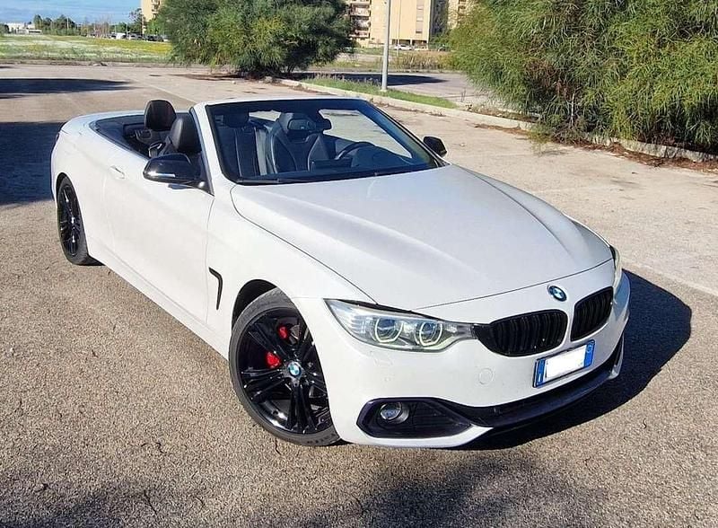 Bianco Usata 2014 BMW 420 Sport Line Cabrio | 17.900 € (Ottimo prezzo) - Immagine 1/4