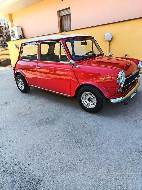 Usata Innocenti Mini 1970 Rosso