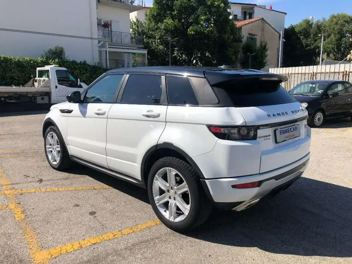Usata Land Rover Range Rover evoque Dynamic 190 CV (139 kW) 2014 Bianco SUV