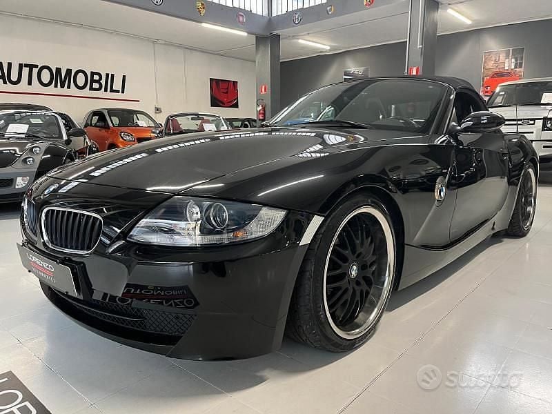 Nero Usata 2006 BMW Z4 Efficient Dynamics Cabrio | 16.900 € (Buon prezzo) - Immagine 1/4