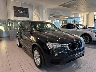 Usata BMW X3 190 CV (139 kW) 2017 Nero SUV