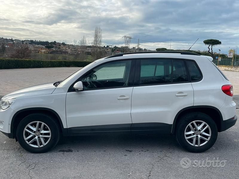 Usata VW Tiguan Trendline 110 CV (80 kW) 2011 Bianco SUV