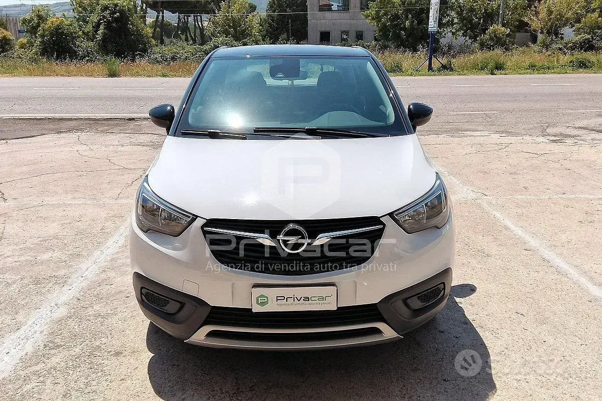 Usata Opel Crossland X Innovation 83 CV (61 kW) 2019 Bianco SUV