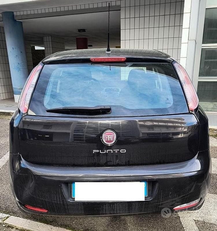 Usata Fiat Punto 2014 Nero Utilitaria