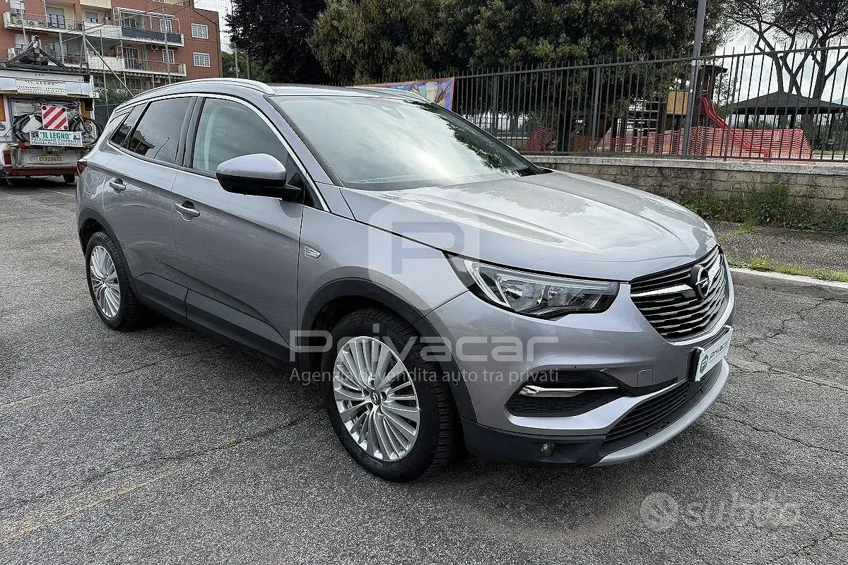 Usata Opel Grandland X Business 131 CV (96 kW) 2019 Grigio SUV