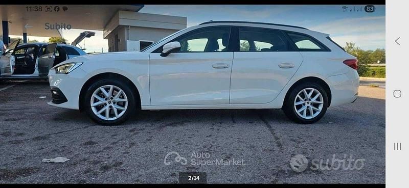 Gebraucht Seat Leon 150 PS (110 kW) 2021 Weiß Kombi