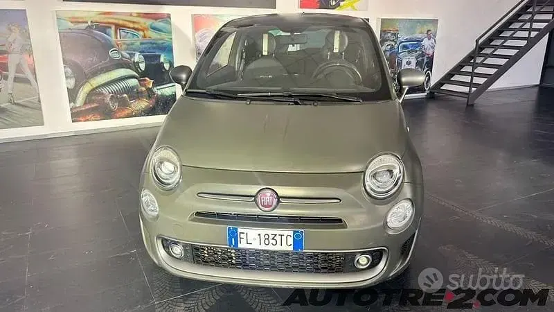 Usata Fiat 500 S 95 CV (69 kW) 2017 Verde Berlina