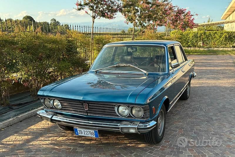Usata Fiat 130 1970 Blu Berlina