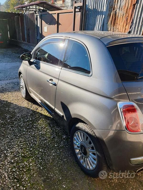 Usata Fiat 500 69 CV (50 kW) 2011 Grigio Utilitaria