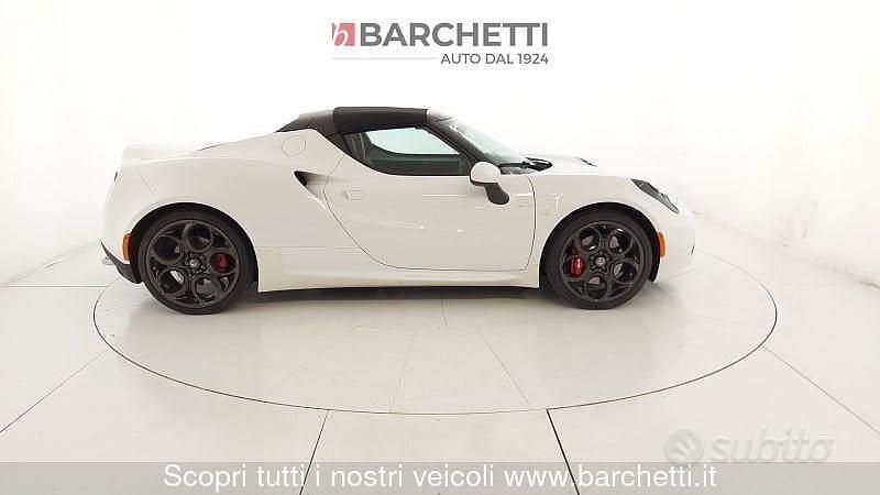 Usata Alfa Romeo 4C 241 CV (177 kW) 2019 Bianco Cabrio