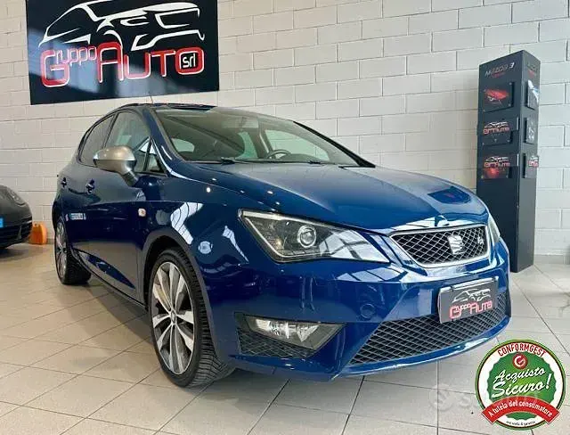 Usata Seat Ibiza FR 90 CV (66 kW) 2016 Blu Berlina