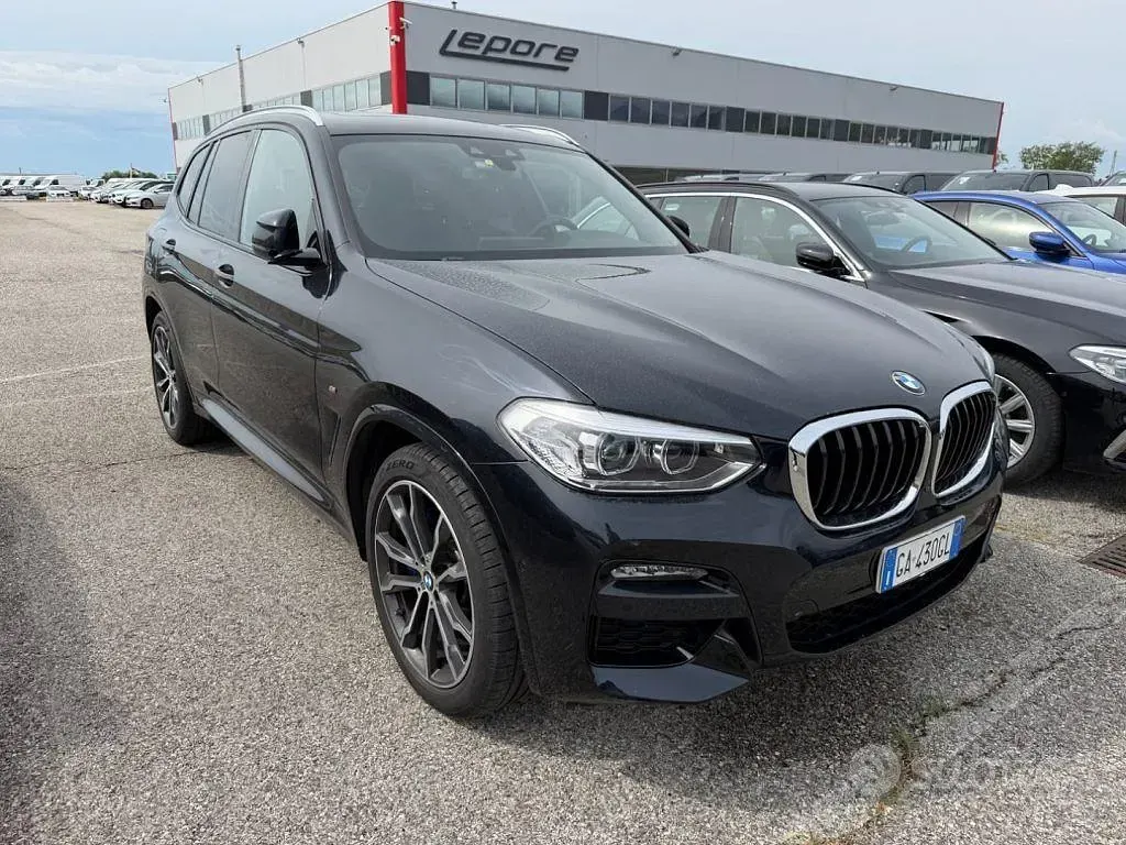 Usata BMW X3 M Sport 190 CV (139 kW) 2020 Nero SUV