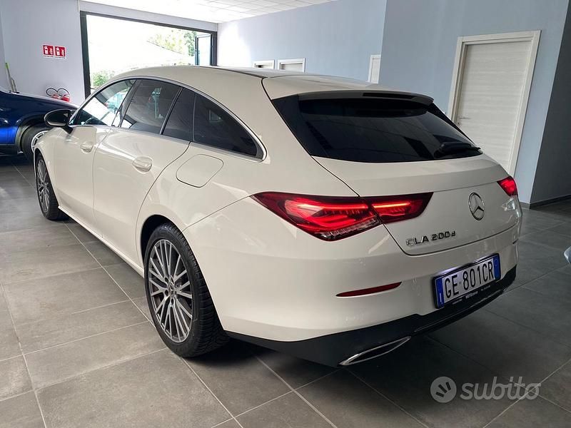 Usata Mercedes CLA200 Shooting Brake 150 CV (110 kW) 2021 Bianco Station wagon