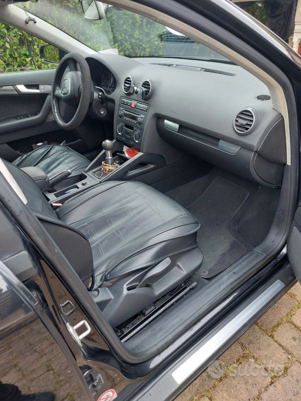 Usata Audi A3 150 CV (110 kW) 2007 Nero Berlina
