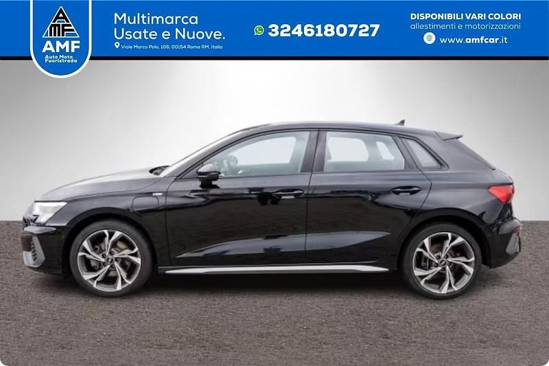 Usata Audi A3 S-Line 149 CV (109 kW) 2022 Nero Berlina