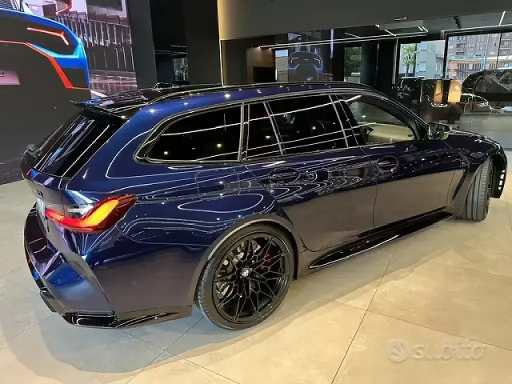 Usata BMW M3 Competition Edition 510 CV (375 kW) 2024 Blu metallizzato Station wagon