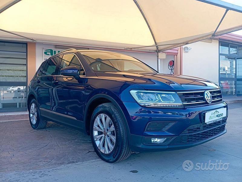 Usata VW Tiguan Business 150 CV (110 kW) 2021 Blu SUV