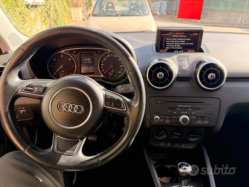 Usata Audi A1 S-Line 105 CV (77 kW) 2015 Nero Berlina