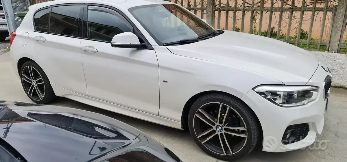 Usata BMW 116 M Sport 116 CV (85 kW) 2017 Bianco Utilitaria