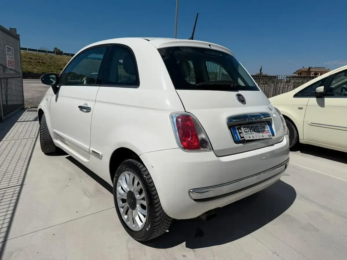 Usata Fiat 500 95 CV (69 kW) 2015 Bianco Berlina