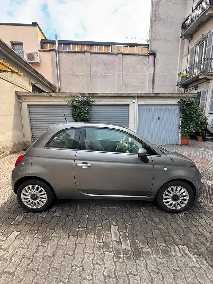 Usata Fiat 500 Lounge 69 CV (50 kW) 2017 Grigio Berlina