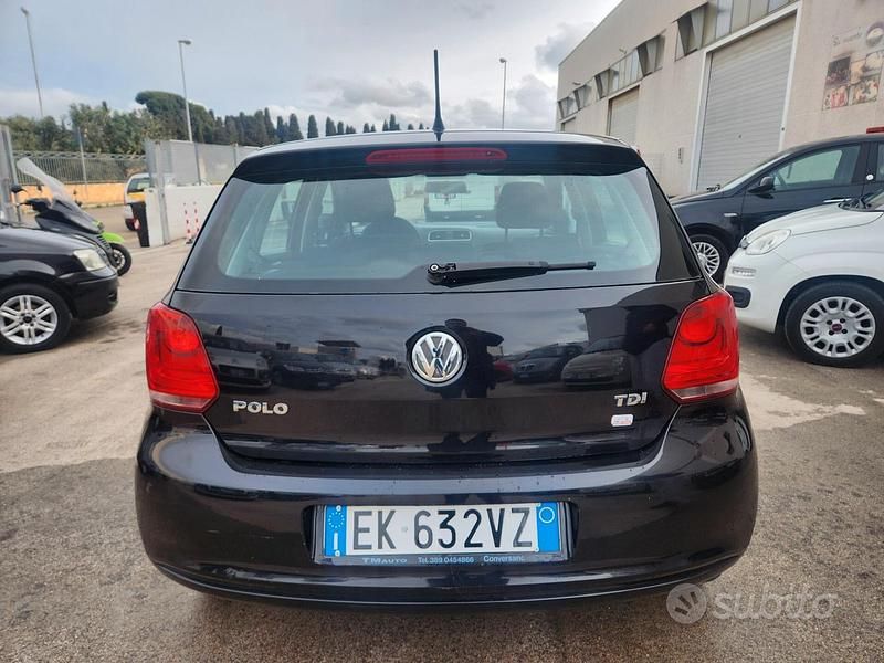 Usata VW Polo 75 CV (55 kW) 2012 Nero Utilitaria