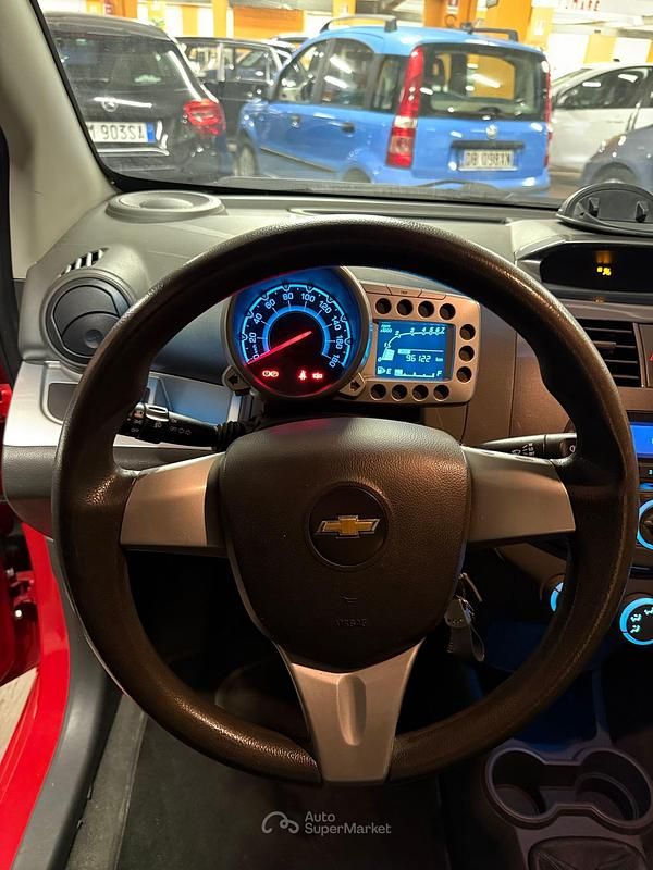 Usata Chevrolet Spark 68 CV (50 kW) 2013 Rosso Utilitaria