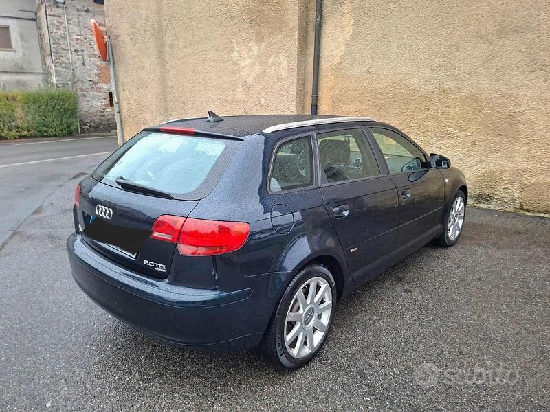 Usata Audi A3 S-Line 2008 Blu Utilitaria