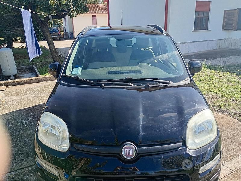 Usata Fiat Panda 69 CV (50 kW) 2012 Nero Utilitaria