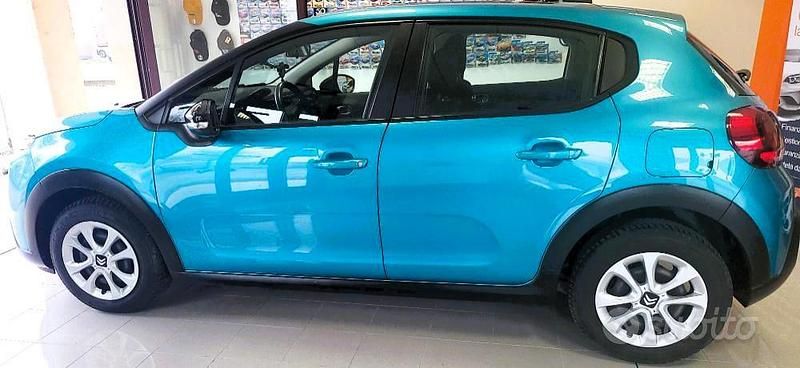 Usata Citroën C3 Feel 83 CV (61 kW) 2021 Blu Utilitaria