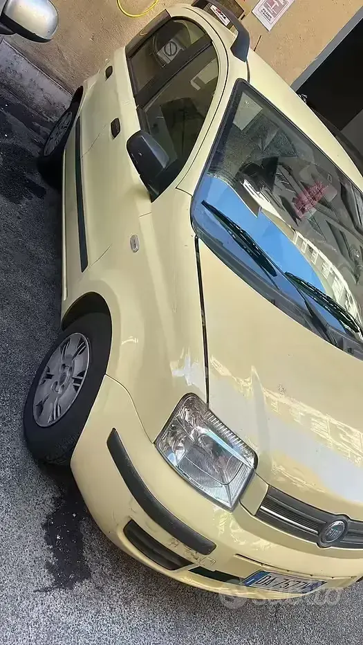 Usata Fiat Panda 60 CV (44 kW) 2006 Giallo Utilitaria