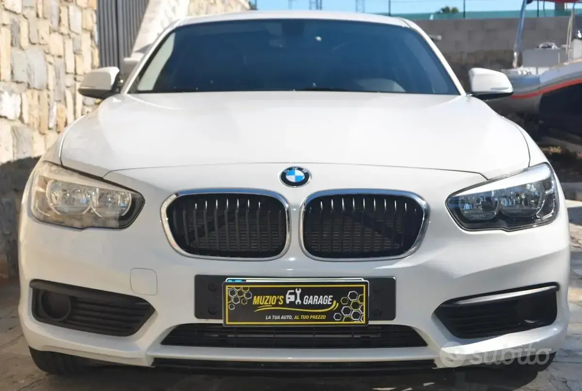 Usata BMW 118 Comfort Edition 136 CV (100 kW) 2015 Bianco Utilitaria