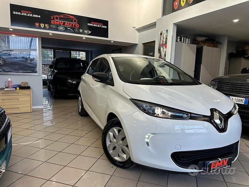 Bianco Usata 2019 Renault Zoe Life Due volumi | 9500 € (Buon prezzo) - Immagine 1/4