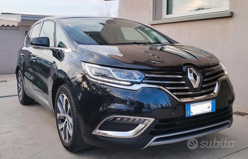 Usata Renault Espace Initiale 160 CV (117 kW) 2017 Nero Monovolume
