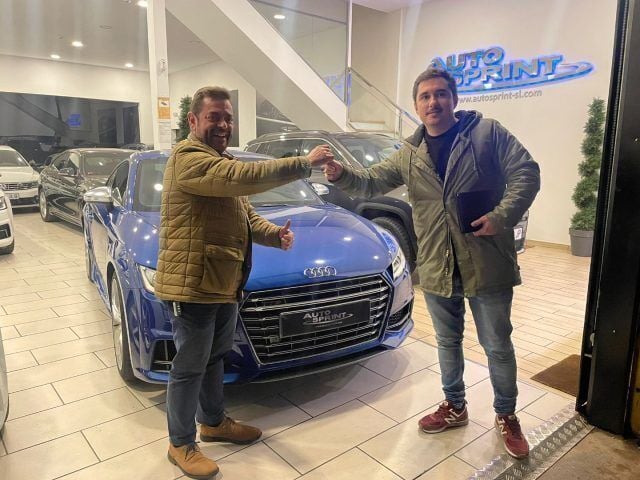 Azzurro Usata 2015 Audi TTS Coupé | 37.990 € - Immagine 1/4