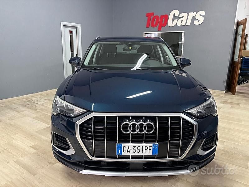 Usata Audi Q3 Advanced 190 CV (139 kW) 2020 Blu SUV