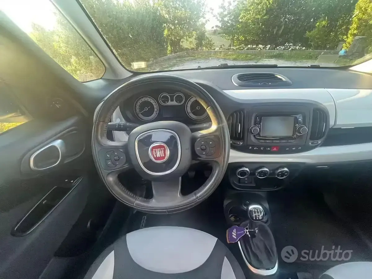 Usata Fiat 500L 85 CV (62 kW) 2014 Bianco Monovolume