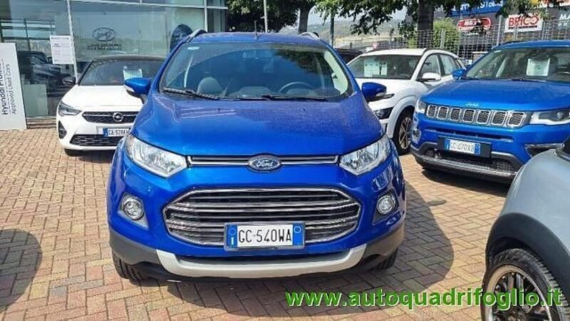 Usata Ford Ecosport Business Edition 125 CV (91 kW) 2017 Blu/azzurro SUV