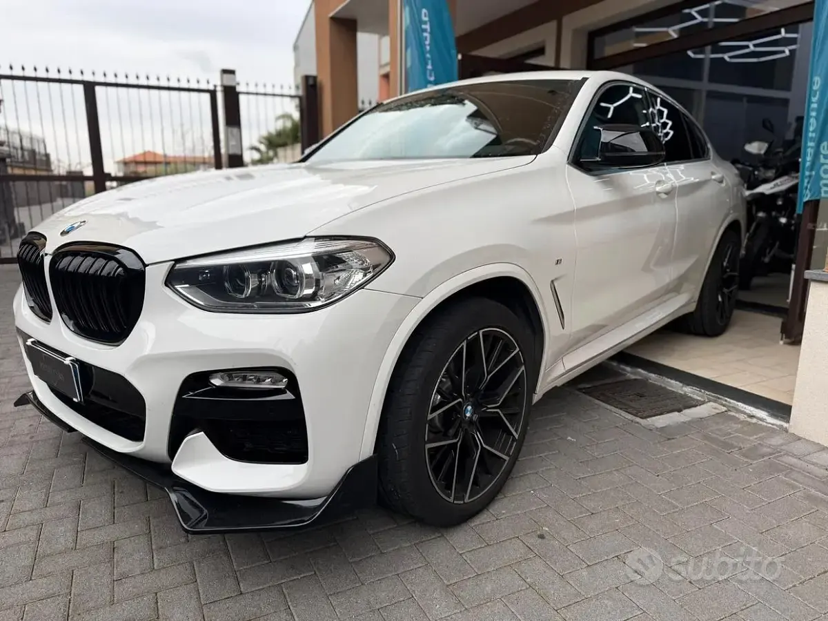 Usata BMW X4 M Sport 190 CV (139 kW) 2019 Bianco SUV