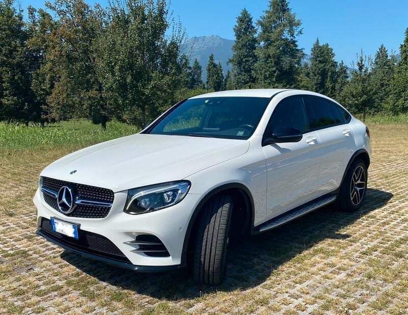Usata Mercedes GLC250 Premium 211 CV (155 kW) 2019 Bianco Coupé