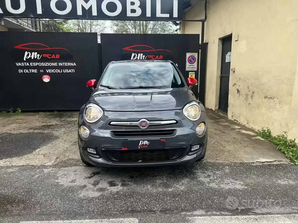 Usata Fiat 500X Pop Star 95 CV (69 kW) 2017 Grigio SUV