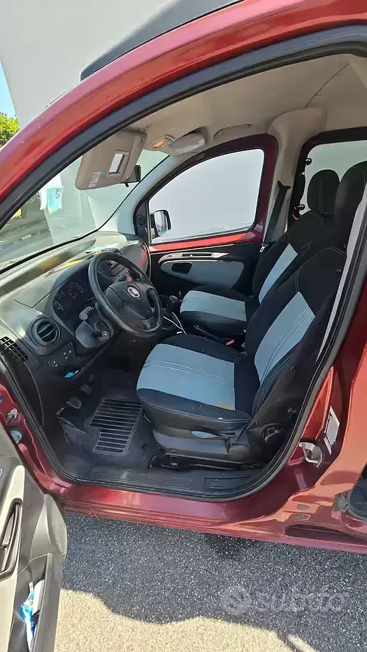 Usata Fiat Qubo 95 CV (69 kW) 2011 Rosso Monovolume