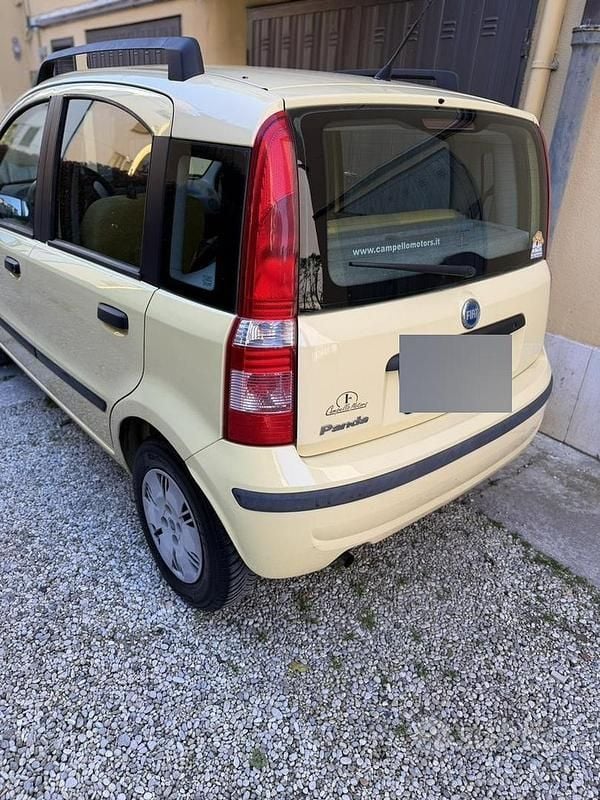 Usata Fiat Panda 2005 Giallo Utilitaria